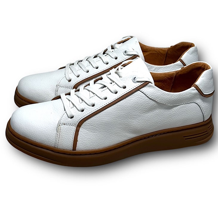 chaussure homme bascket MOSSINO blanc