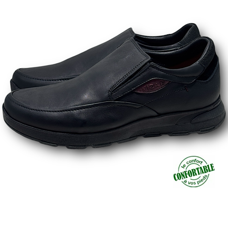 Chaussure homme Médical OUPLES Noir